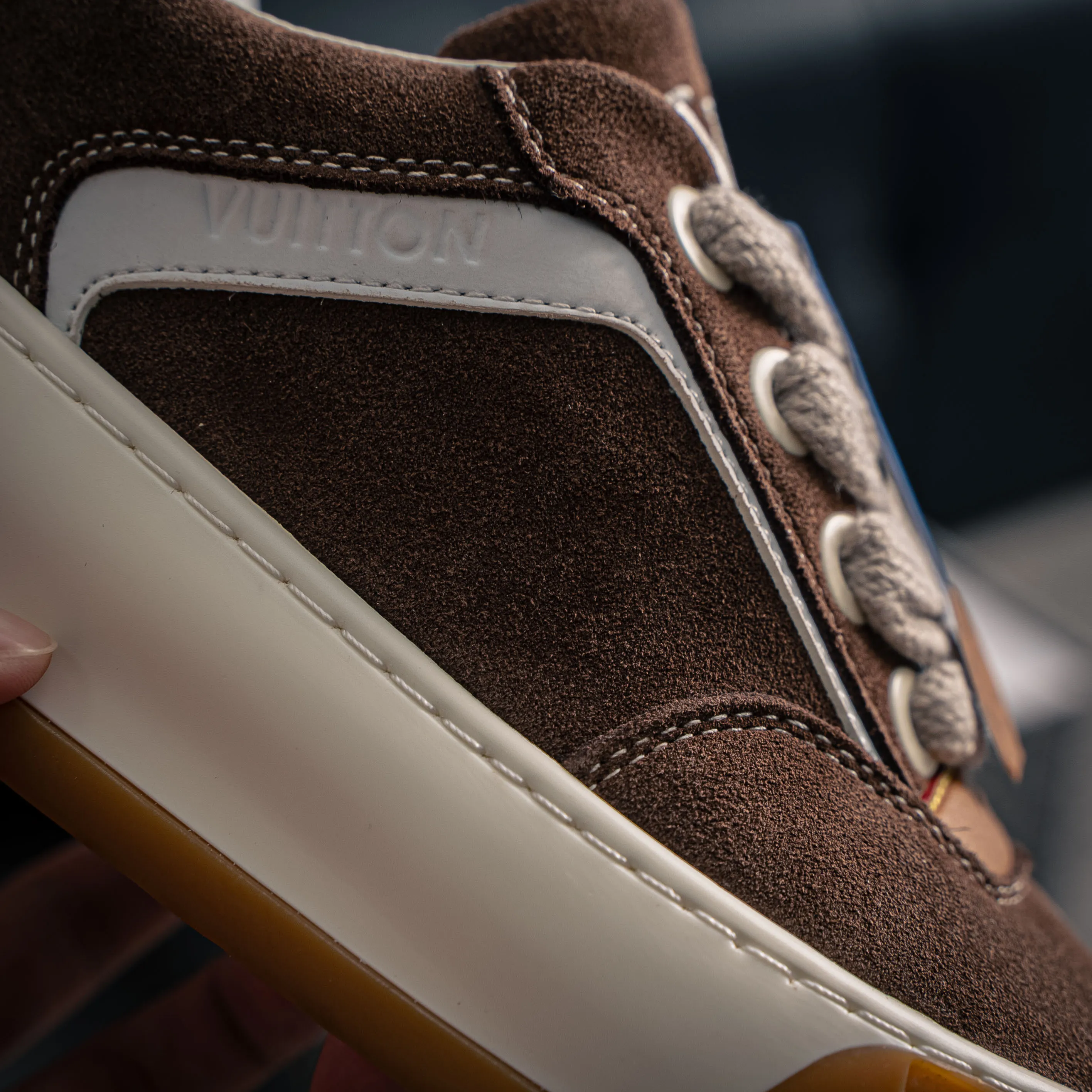 # LV LOUIS VUITTON Tilted Low Sneakers Series Low-Top Retro Versatile Skate Shoes 2026 Skate Shoes Shoes